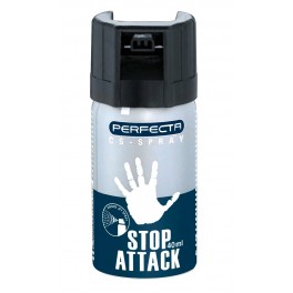 SPRAY IRITANT LACRIMOGEN WALTHER PERFECTA CS STOP ATTACK 40 ML [UMAREX]