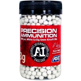 BILE AIRSOFT DE PRECIZIE 0.43g PRECISION AMMUNITION [ASG]