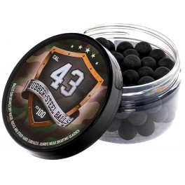 BILE CAUCIUC CU PULBERE METAL T4E CALIBRUL .43 [SET 100 BILE]