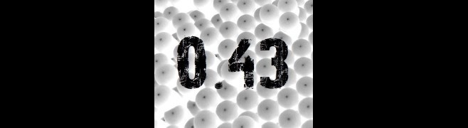 Bile airsoft teflon 0.43 grame